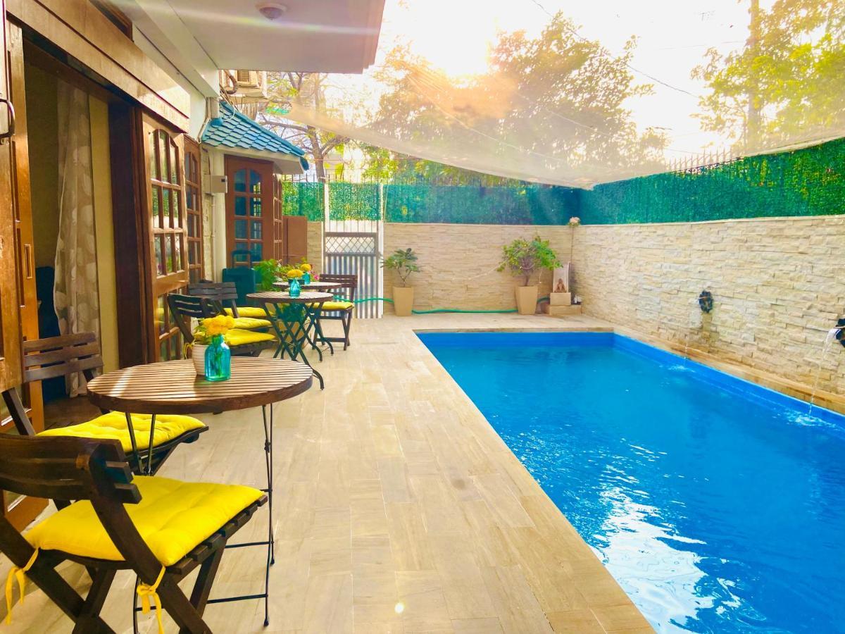 Roshani Pool Villa Gurgaon - 7Br #Privatepool #Villa #Bungalow #Garden #Staycation Luaran gambar
