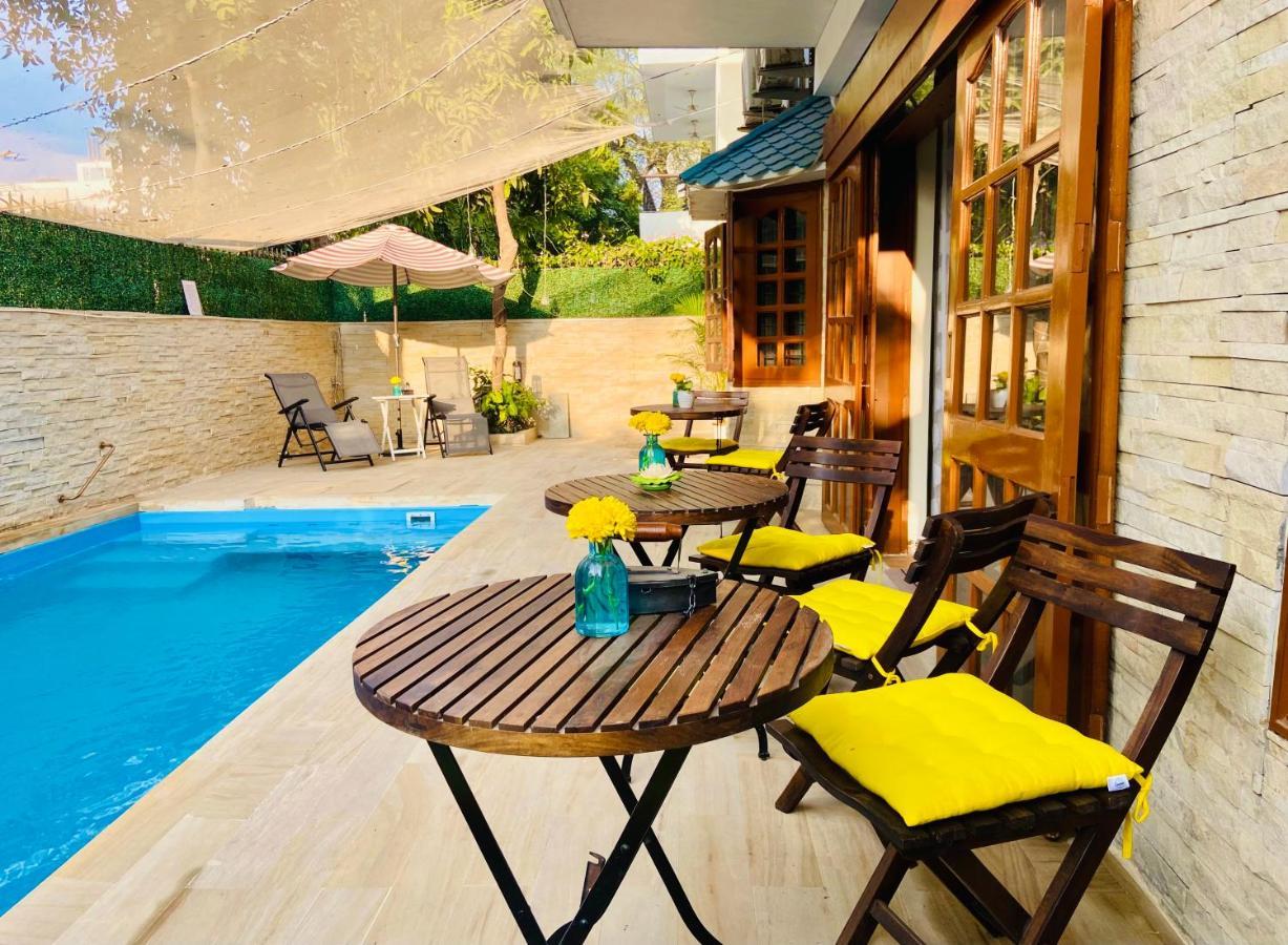 Roshani Pool Villa Gurgaon - 7Br #Privatepool #Villa #Bungalow #Garden #Staycation Luaran gambar