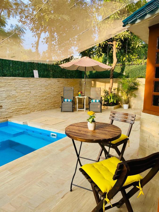 Roshani Pool Villa Gurgaon - 7Br #Privatepool #Villa #Bungalow #Garden #Staycation Luaran gambar